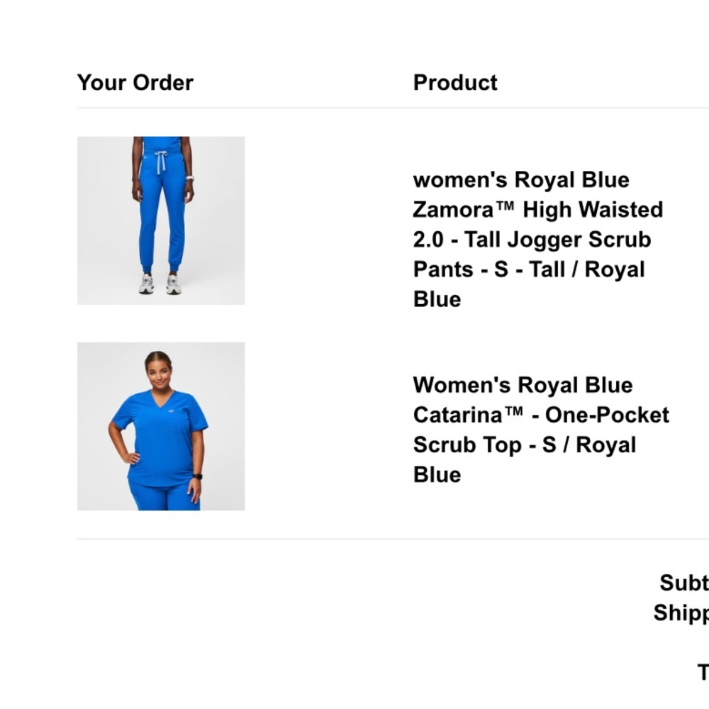 Royal Blue Figs Set